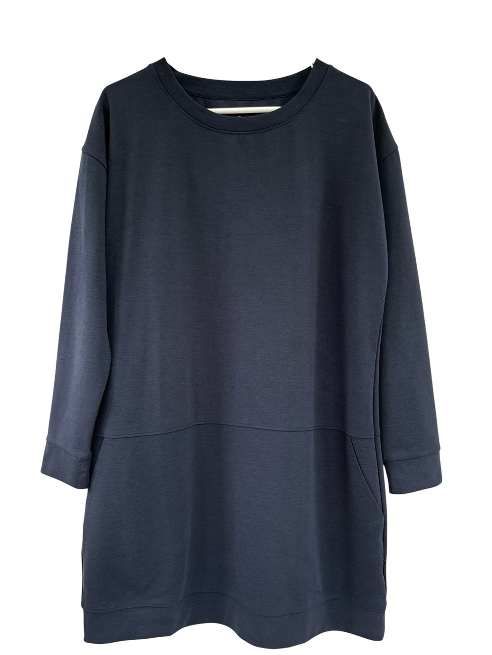 MERRELL Navy Blue Crewneck Long Sleeve Tunic Sweatshirt L